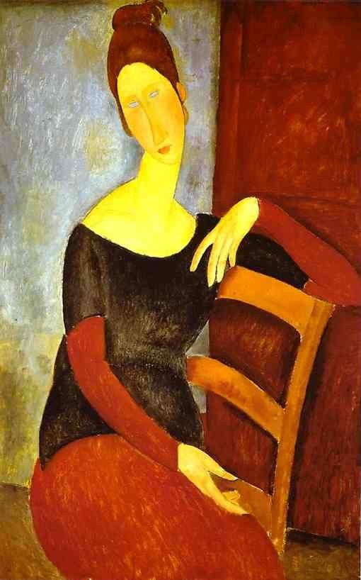 Amedeo Modigliani Portrait of Jeanne Hebuterne 1